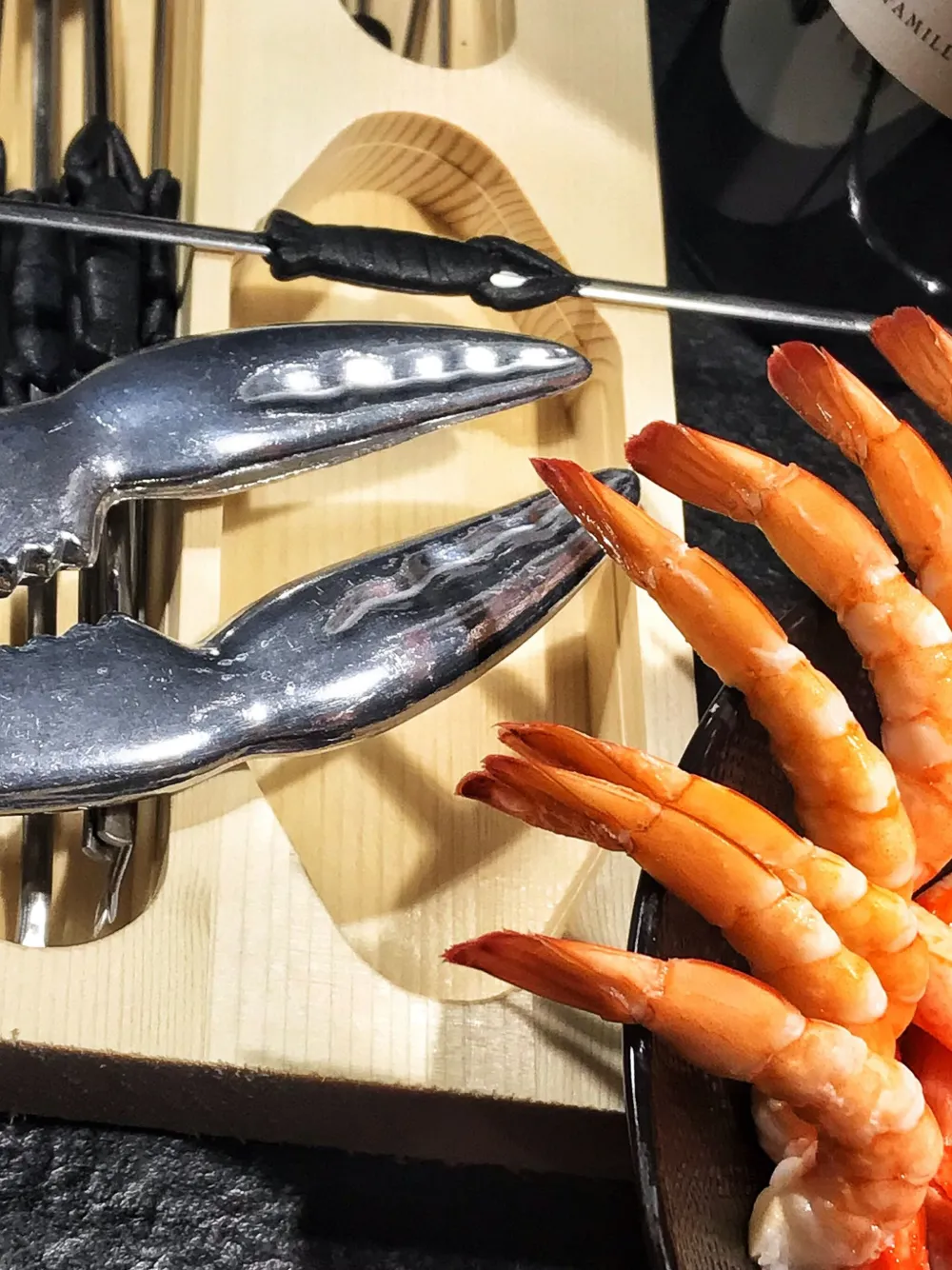  Jean Dubost Laguiole Premium Shellfish (set Of 14) - Black 