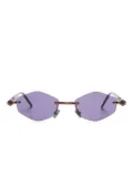 Kuboraum Maske P60 sunglasses - Brown