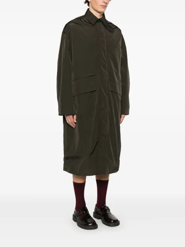 Studio Nicholson Rizz Coat | Green | FARFETCH