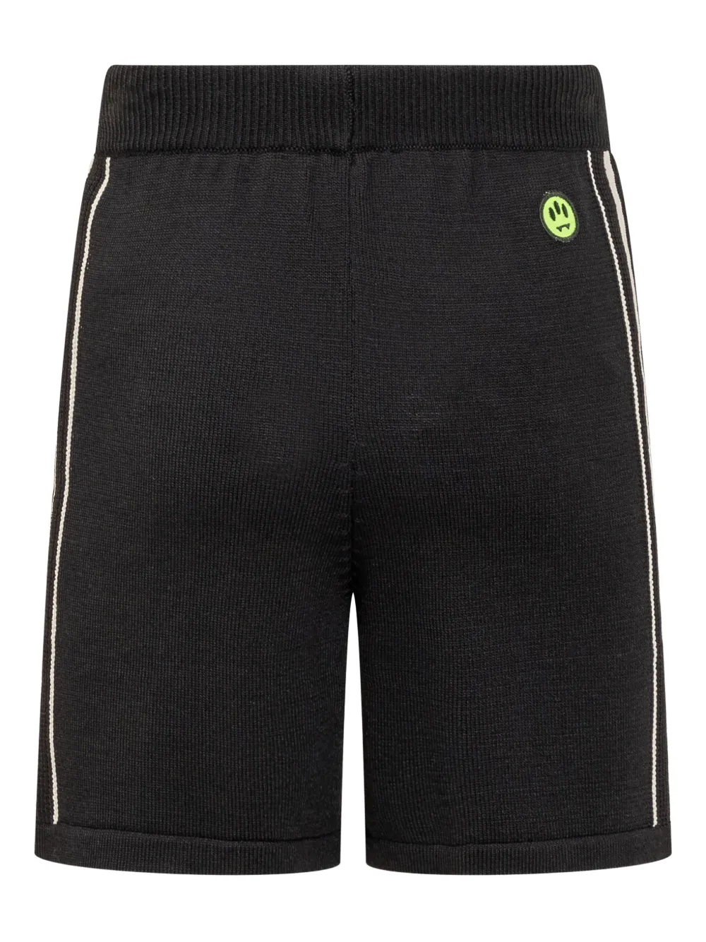Barrow Elastic Waist Shorts In Black