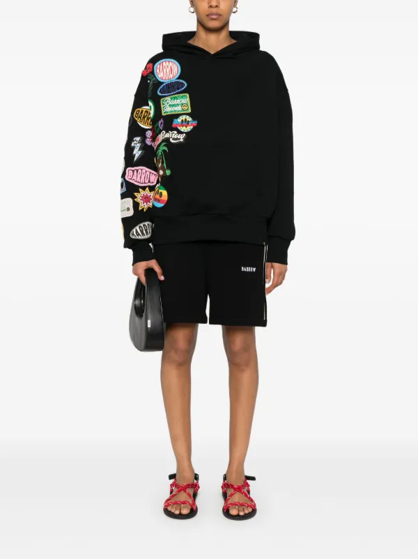 スウェット・トレーナー BARROW Cotton sweatshirt with logo on the front Nero Barrow kids' Cotton logo sweatshirt - buy for 32920 KZT in