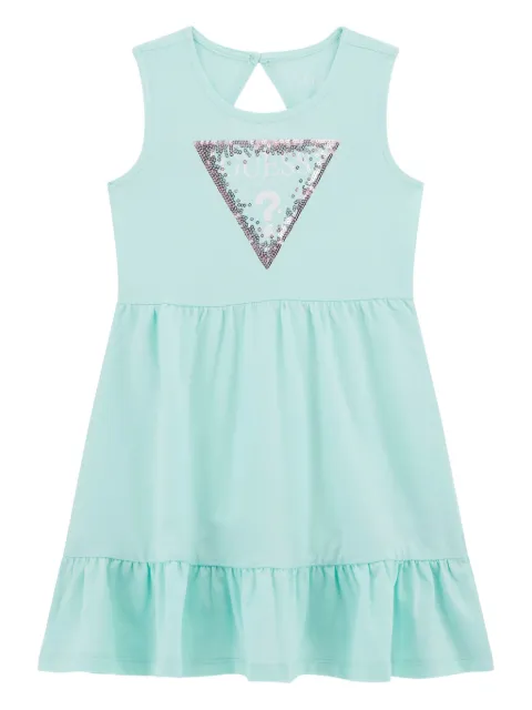 guess kids sequin-embellished dress