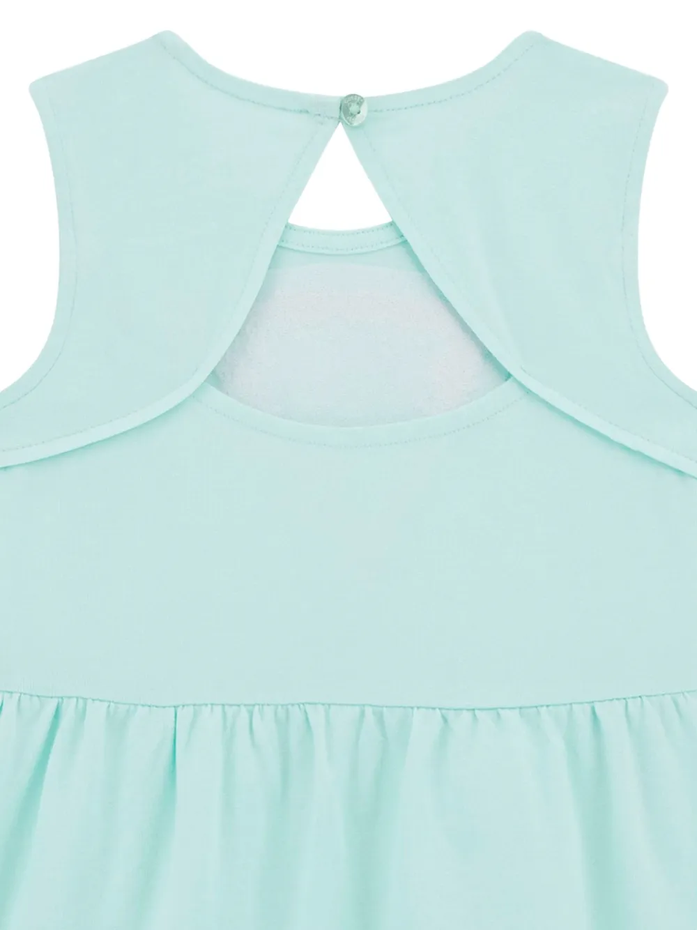 guess kids Jurk verfraaid met pailletten Groen