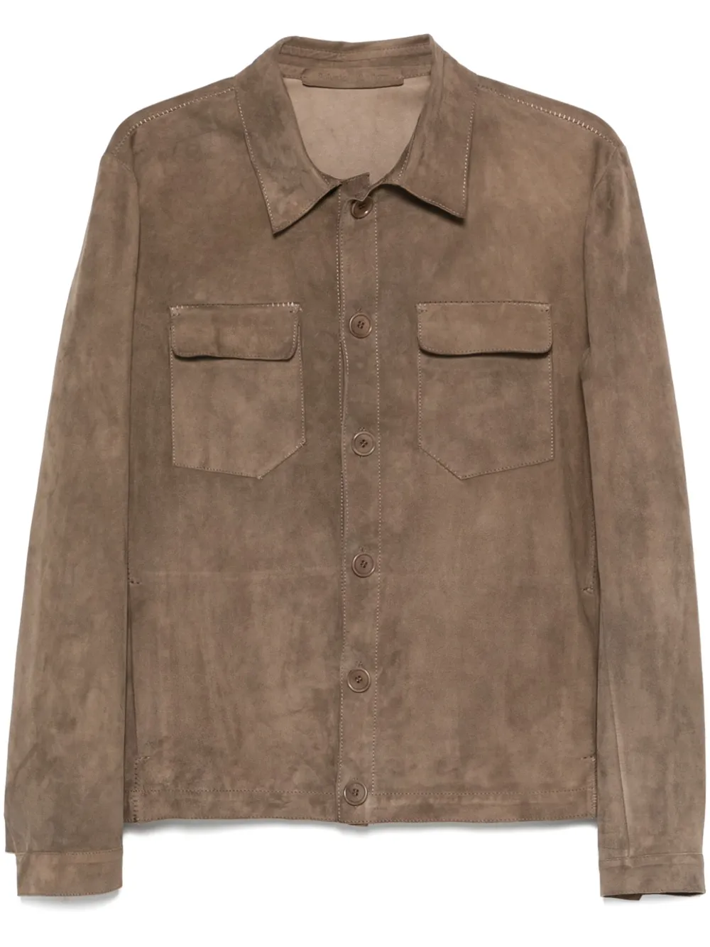 suede shirt jacket