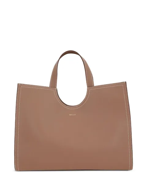 Bally leather tote bag 