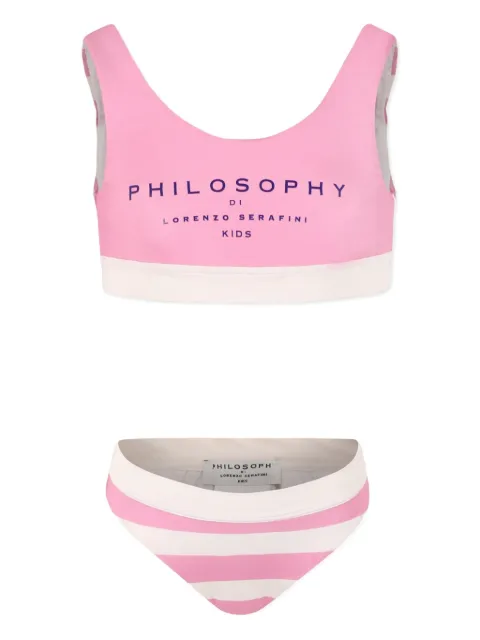 Philosophy Di Lorenzo Serafini Kids logo bikini