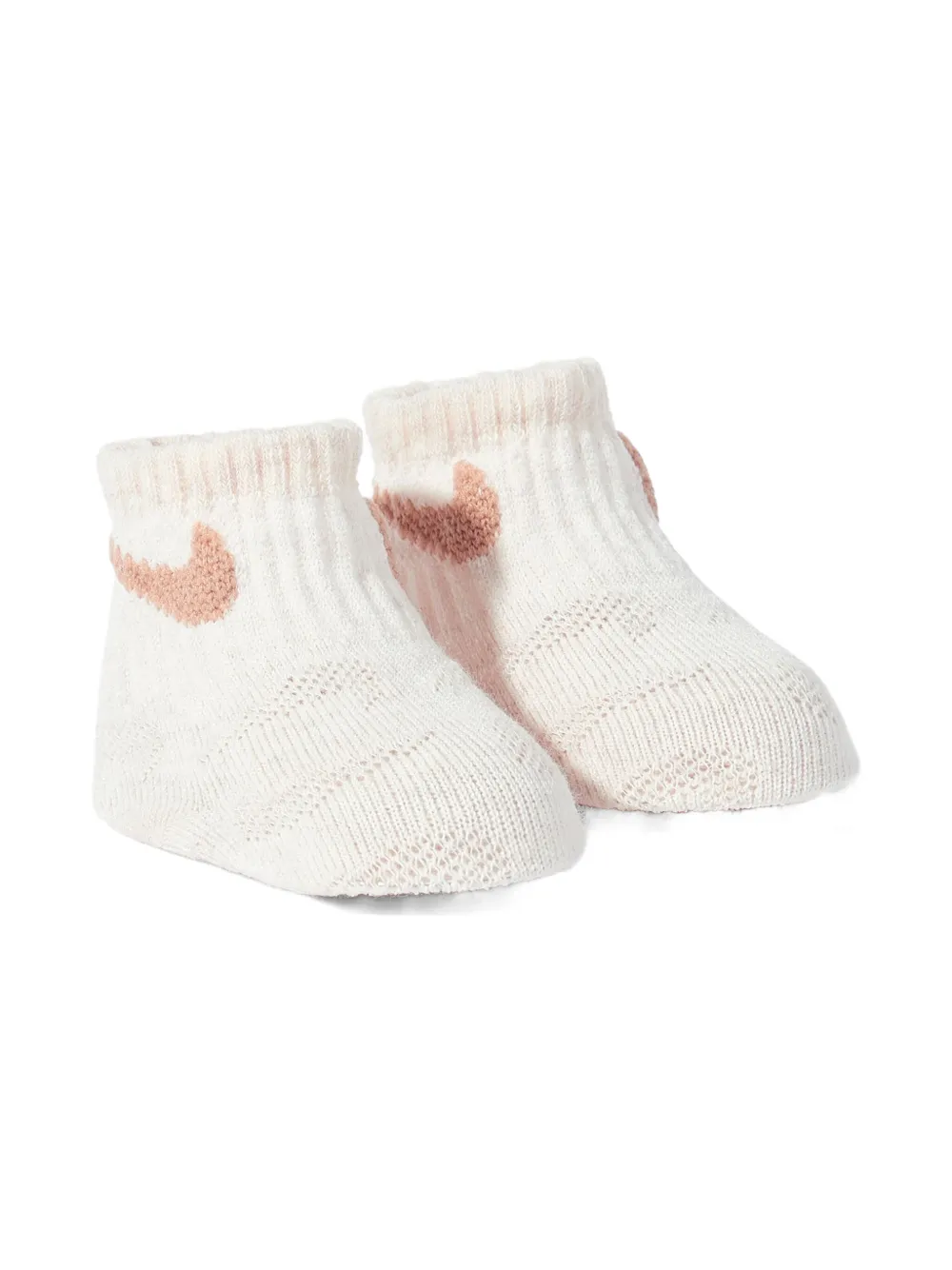 Nike Kids Babypakje met logo Beige