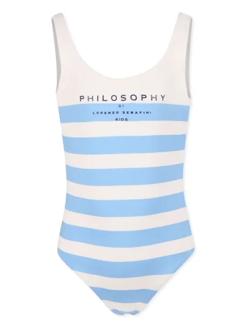 Philosophy Di Lorenzo Serafini Kids logo swimsuit