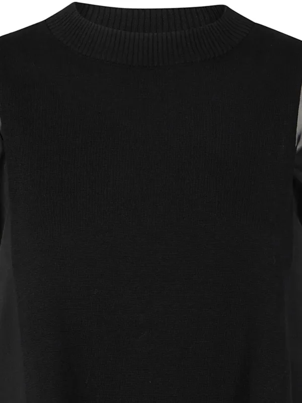 Sacai Cotton Top | Black | FARFETCH ZA