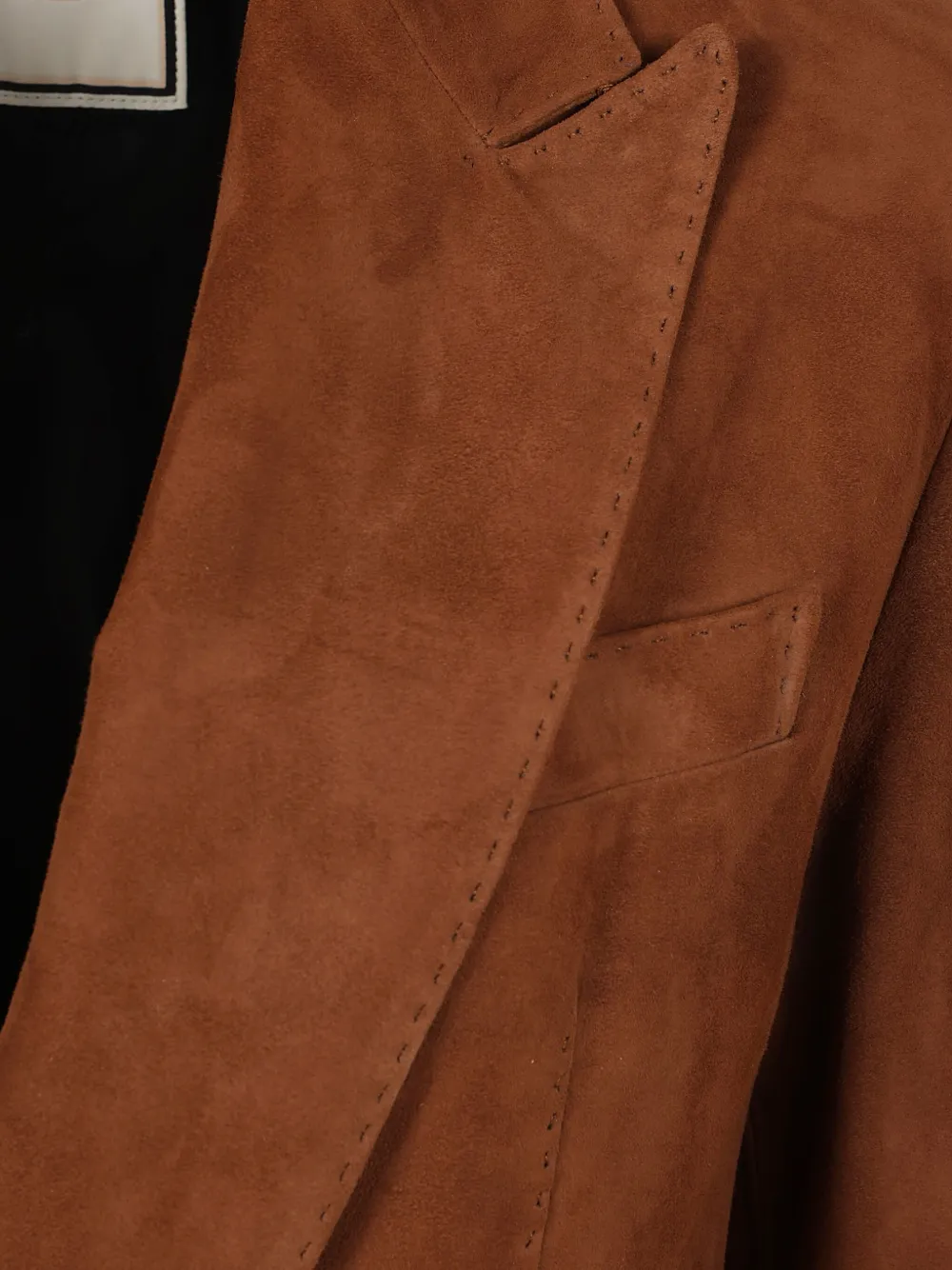 Tagliatore Suède blazer Bruin
