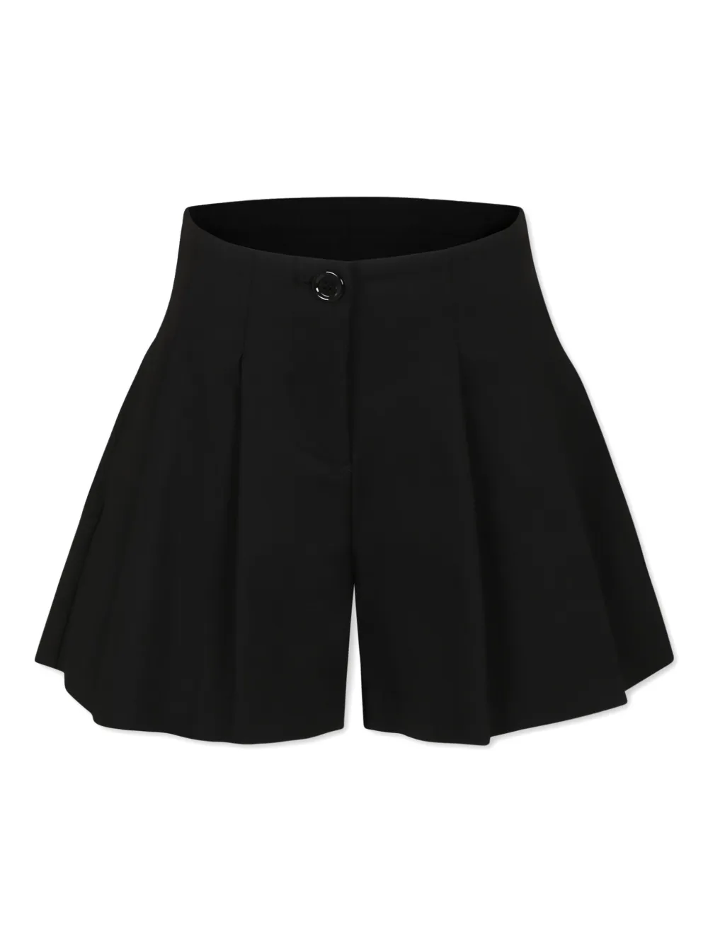Philosophy Di Lorenzo Serafini Kids ハイウエスト ショートパンツ - ブラック Philosophy Di Lorenzo Serafini Kids ハイウエスト ショートパンツ - ブラック