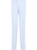 Kiton linen trousers - Blue