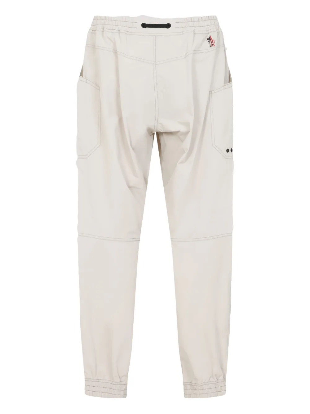 Moncler Grenoble logo straight-leg trousers - Beige