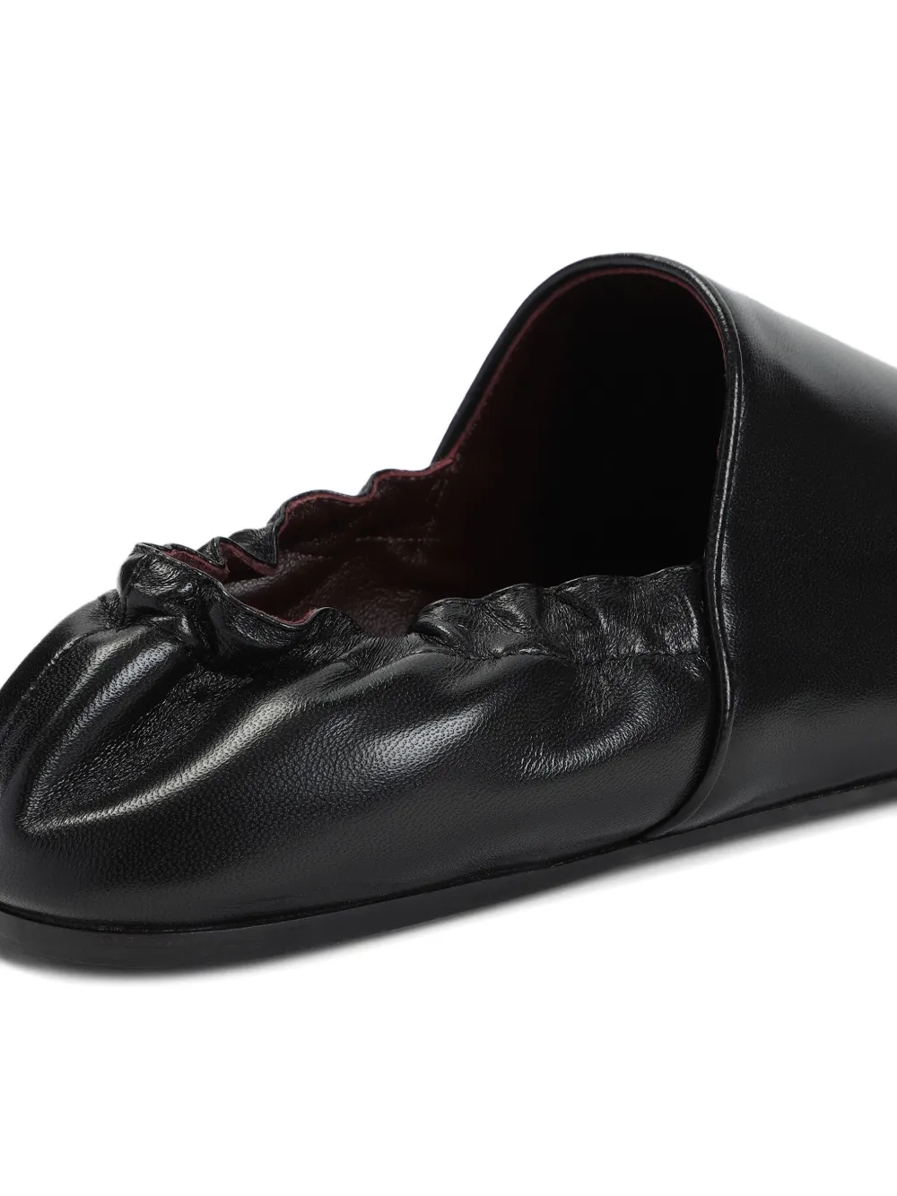 KHAITE Banks ballerina shoes Black