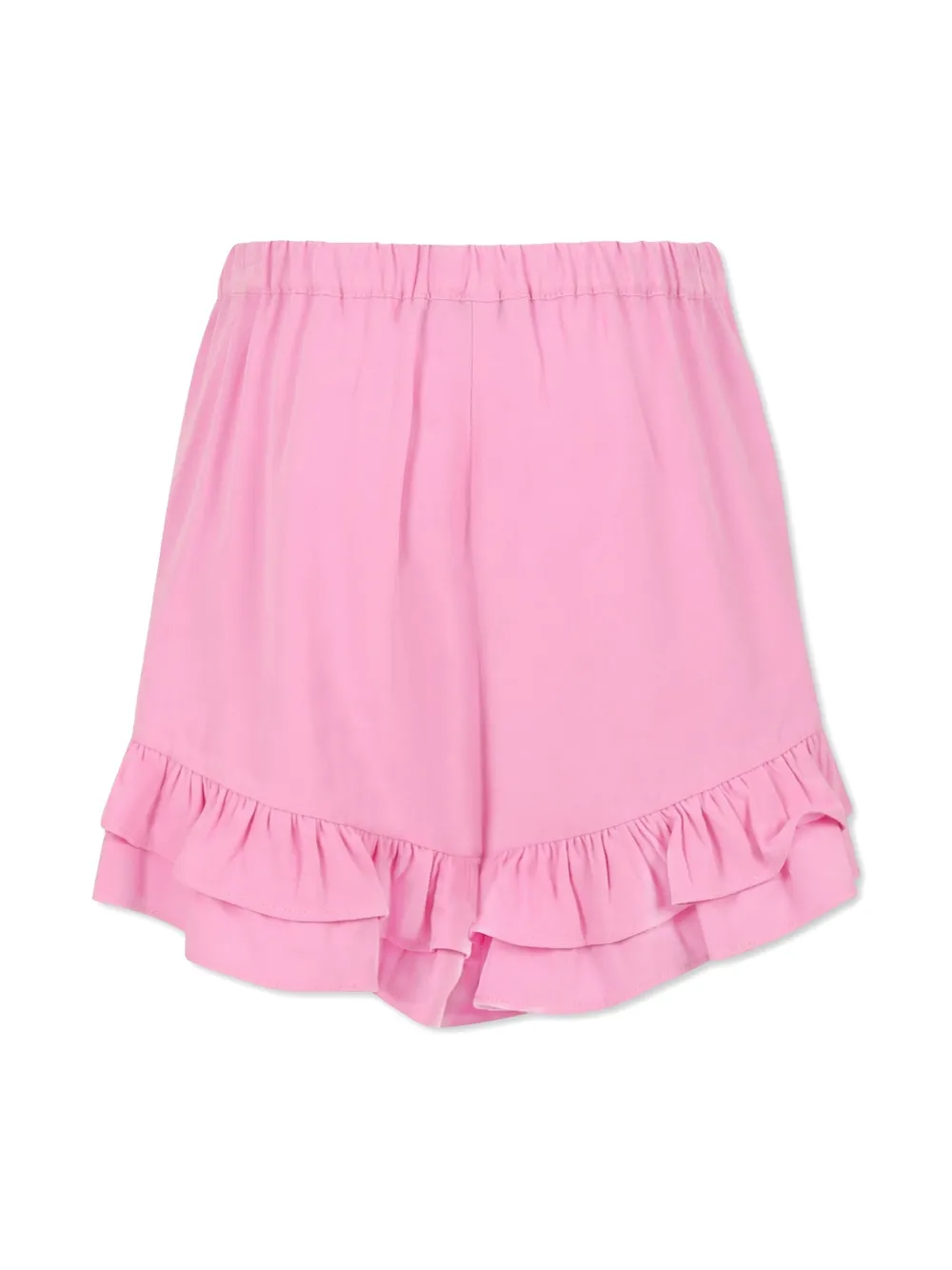 Pinko Kids embroidered-logo shorts - Roze