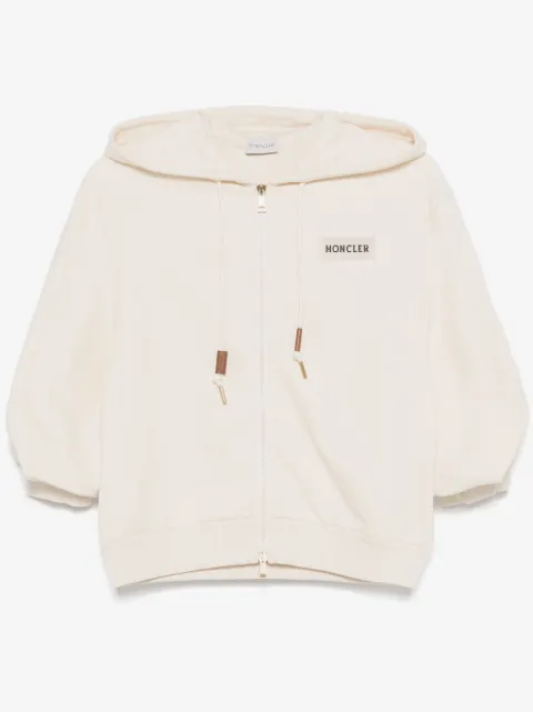 Moncler cotton zip-up hoodie