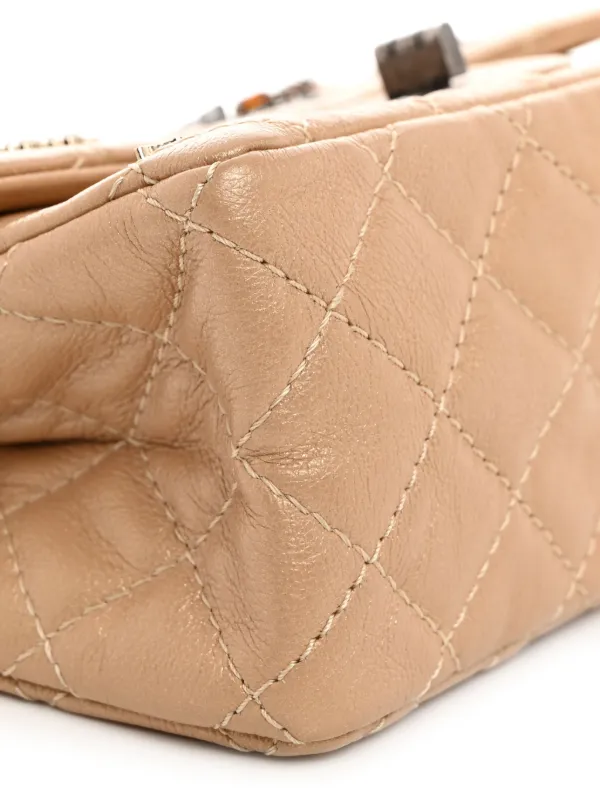 CHANEL Pre-Owned 2.55 リイシュー ラッキーチャーム ショルダーバッグ 