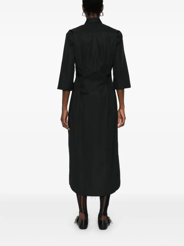 midi dress three quarter sleeves Stine Goya Floral Midi Dress in Loves Me Loves Me Not at Nordstrom, Size Xx-Small