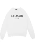 Balmain printed sweatshirt - White