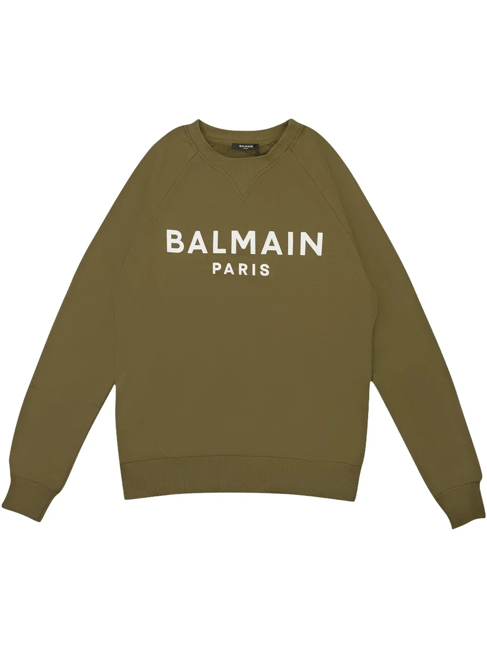 Balmain Sweater met print Groen