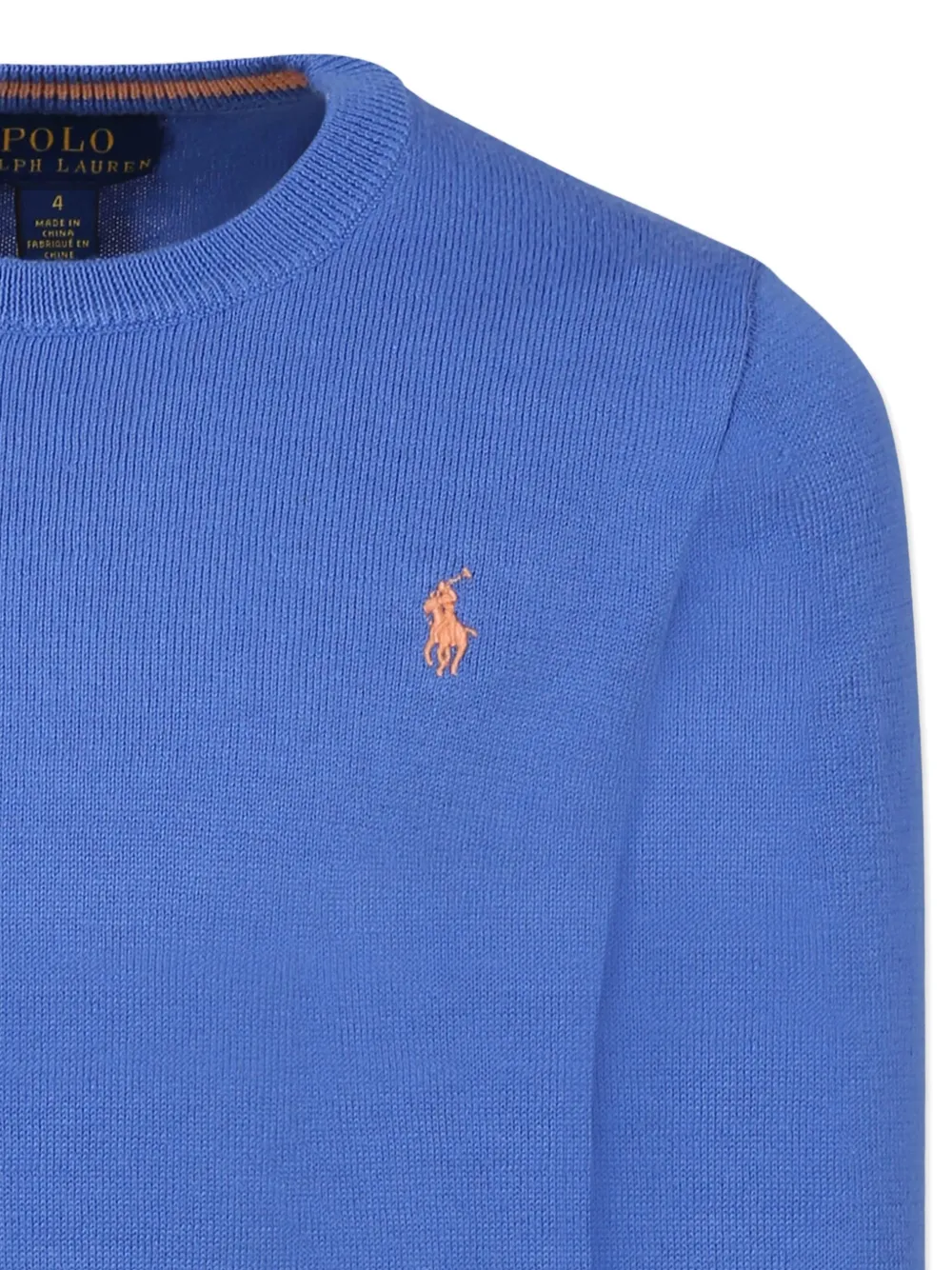 POLO RALPH LAUREN KIDS Katoenen trui Blauw