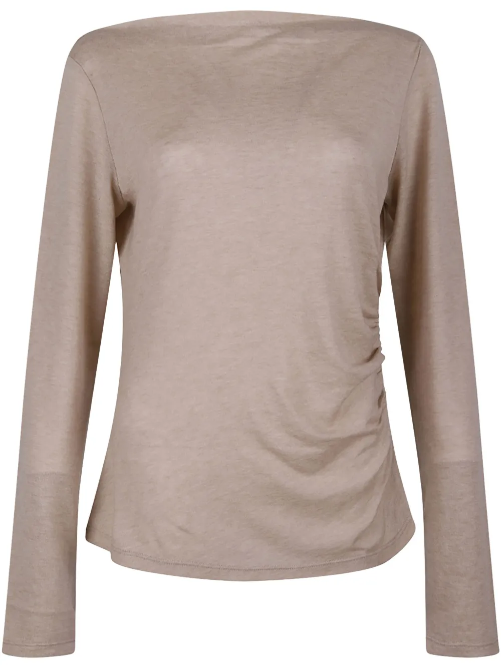'S Max Mara Fijngebreid T-shirt Beige