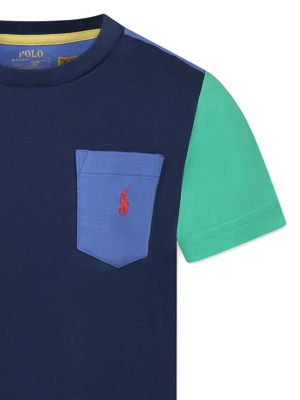 POLO RALPH LAUREN KIDS Katoenen T-shirt Blauw