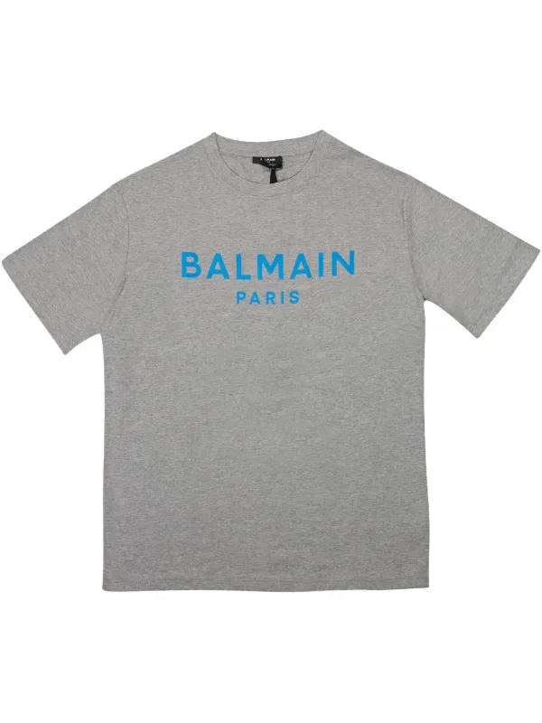 Balmain Printed T-shirt in Grey