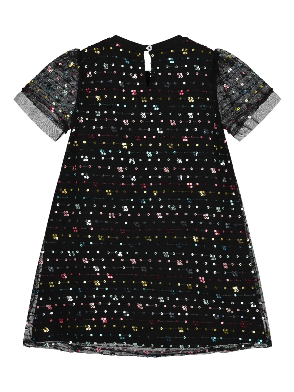 Aigner Kids Jurk verfraaid met pailletten Zwart