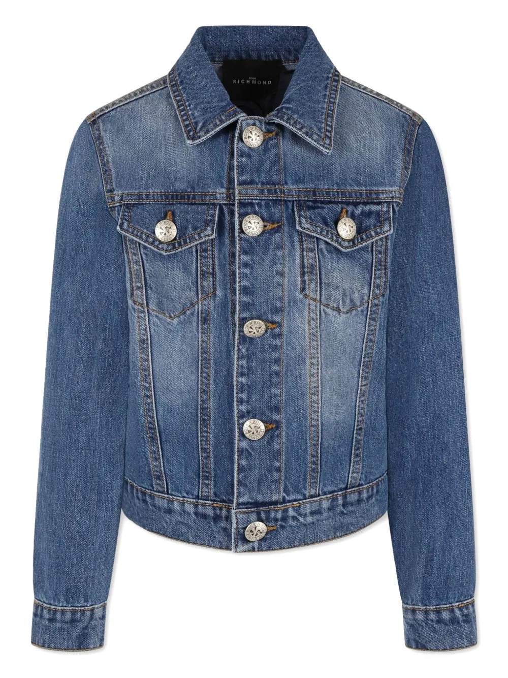 John Richmond Junior Spijkerjack Blauw