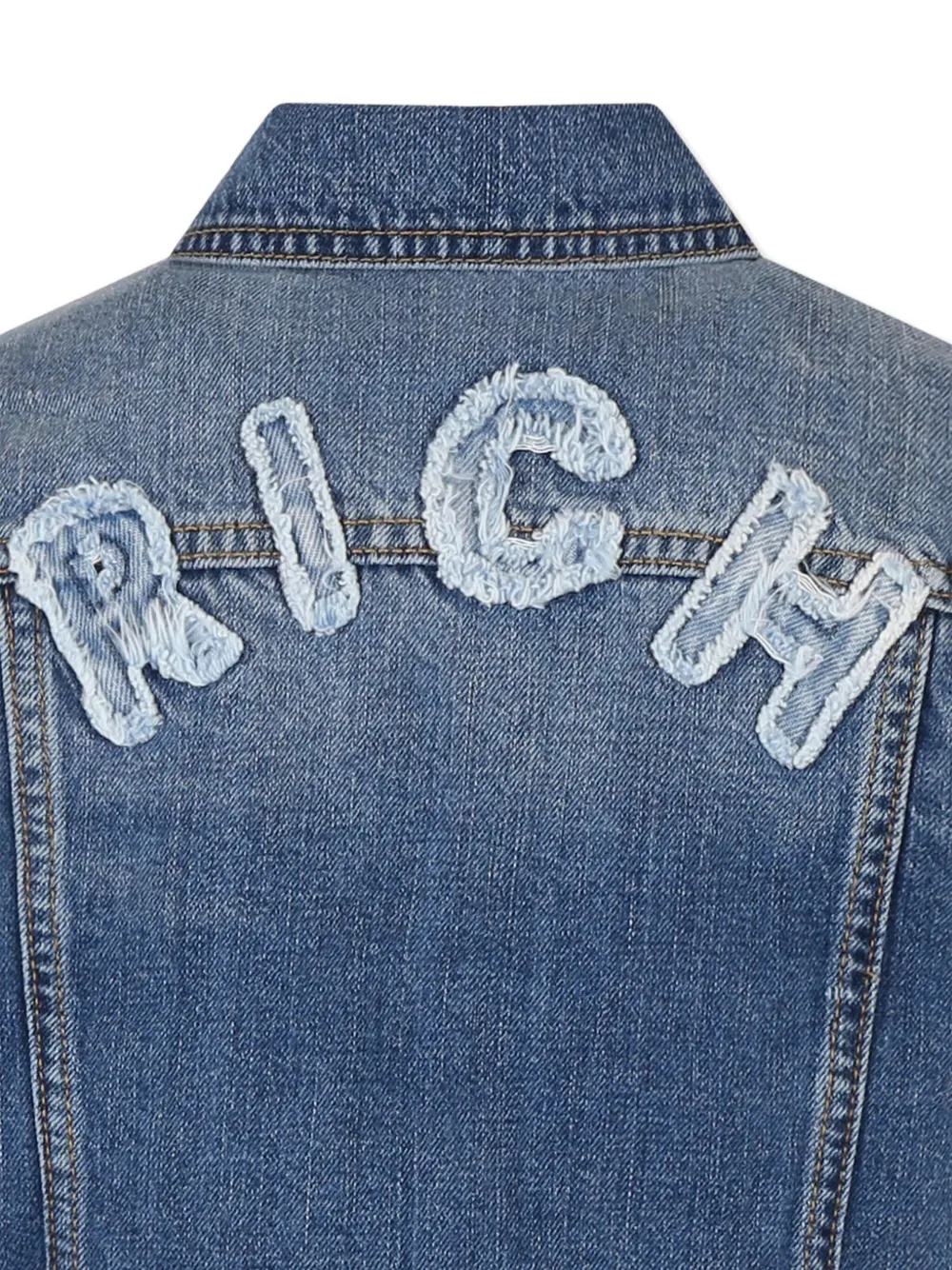 John Richmond Junior Spijkerjack Blauw