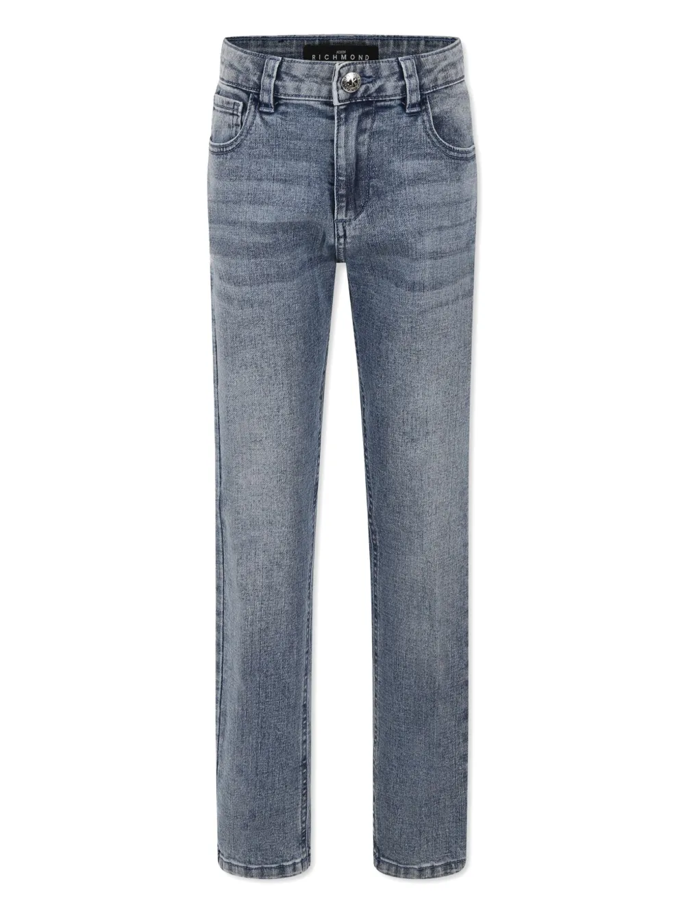 John Richmond Junior Straight jeans Blauw