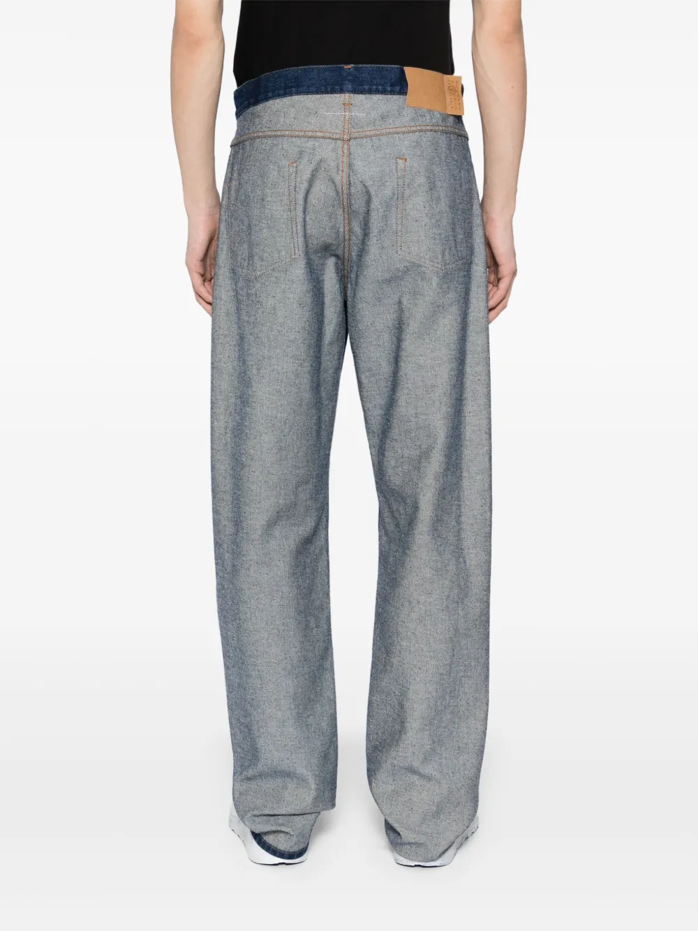 MM6 Maison Margiela Straight jeans Blauw