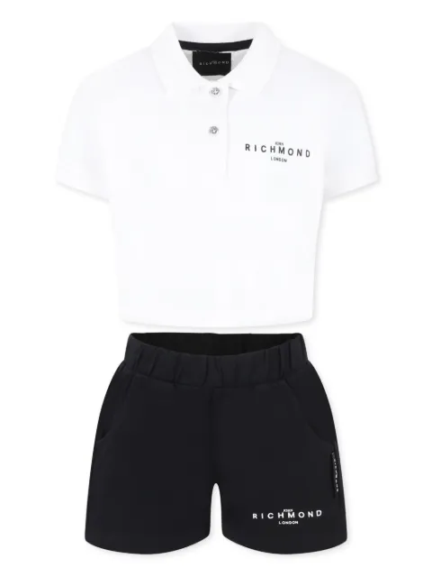 John Richmond Junior set de shorts con logo