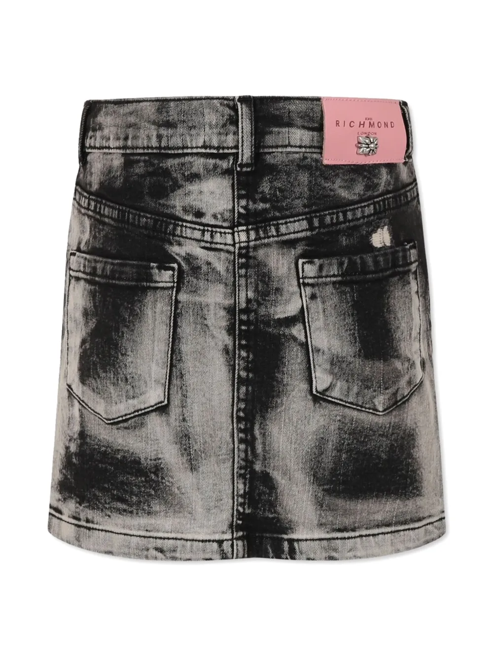 John Richmond Junior denim skirt - Zwart