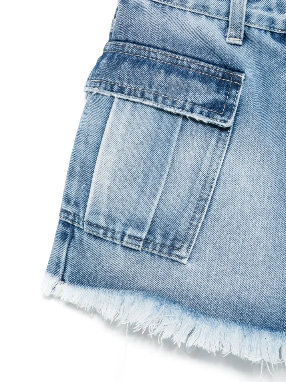 Miss Grant Kids Spijkershorts Blauw