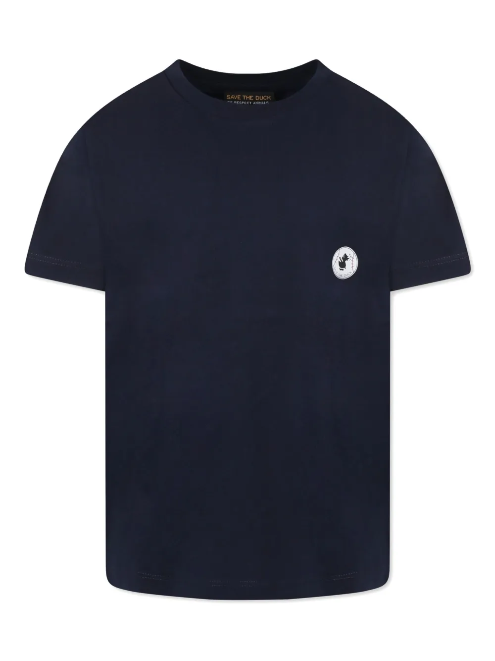 Save The Duck Kids オーガニックコットン Tシャツ - ブルー Save The Duck Kids オーガニックコットン Tシャツ - ブルー