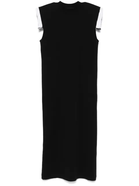 ALAINPAUL vestido midi bordado a capas