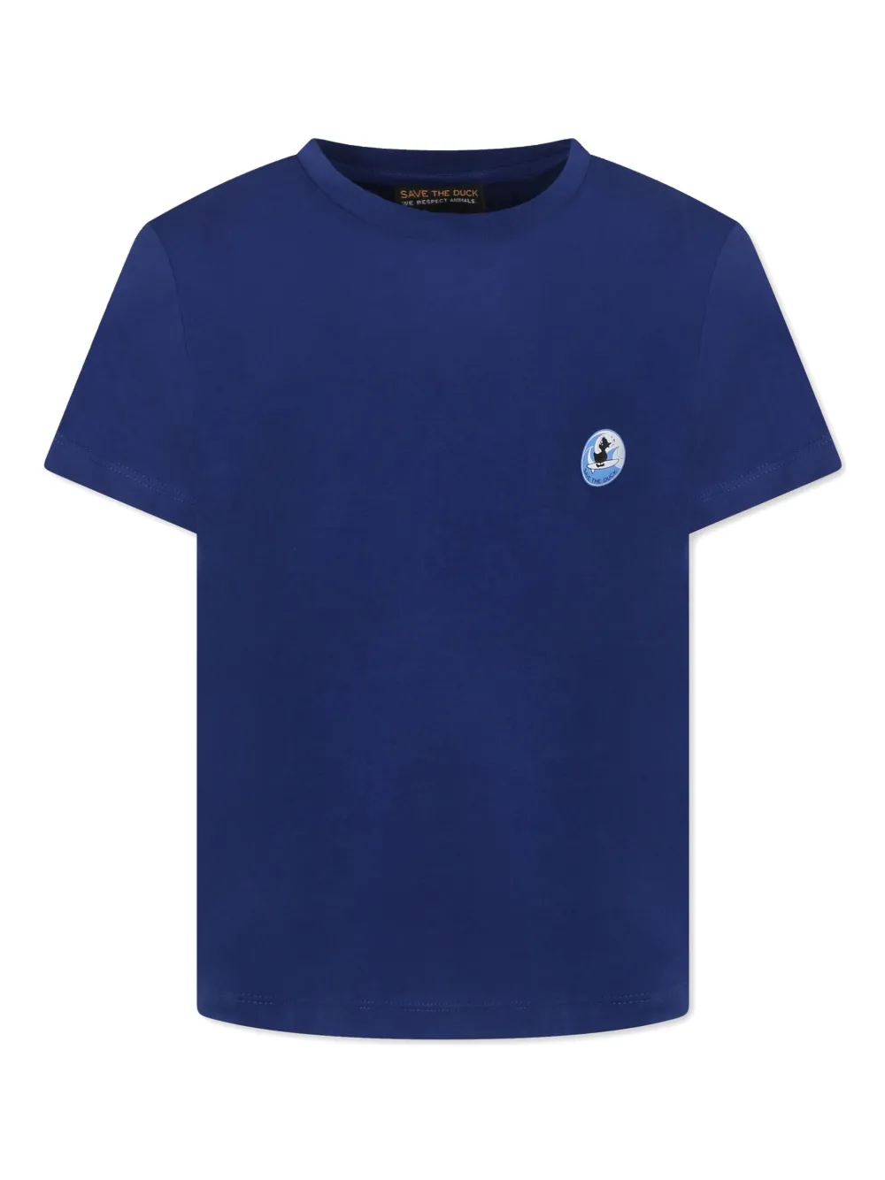 Save The Duck Kids organic cotton t-shirt | Blue | Image 1