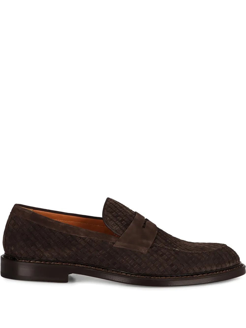 Doucal's suede loafers Brown