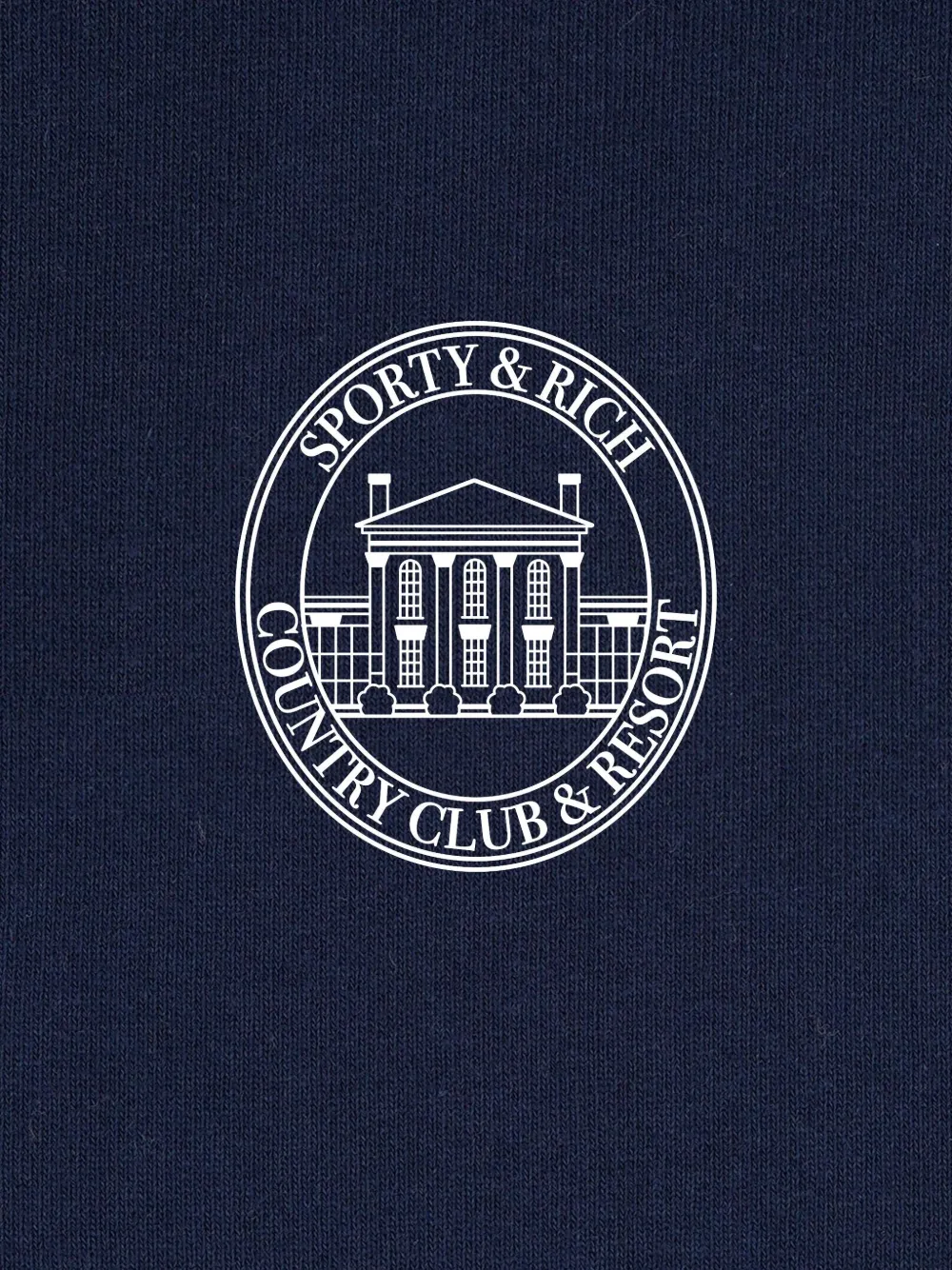 Sporty & Rich Katoenen T-shirt Blauw