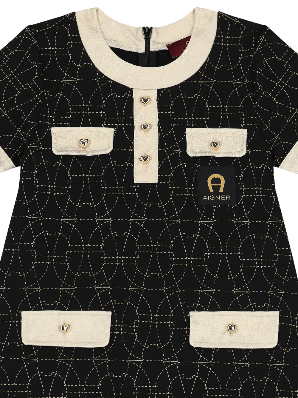 AIGNER LOGO DRESS