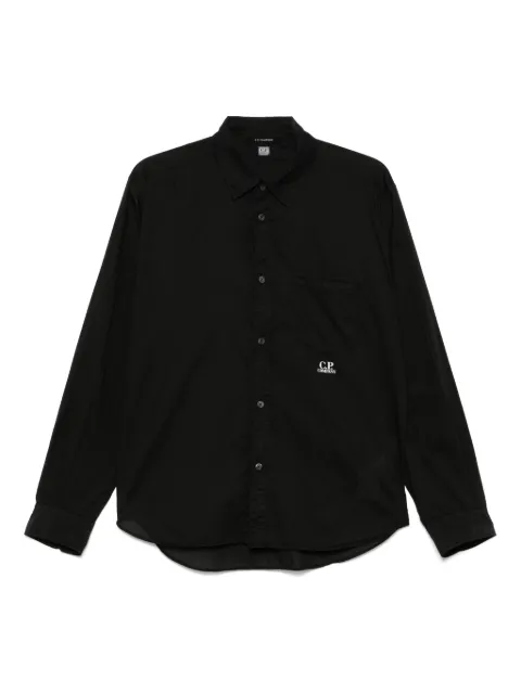 C.P. Company Hemd mit Logo-Print