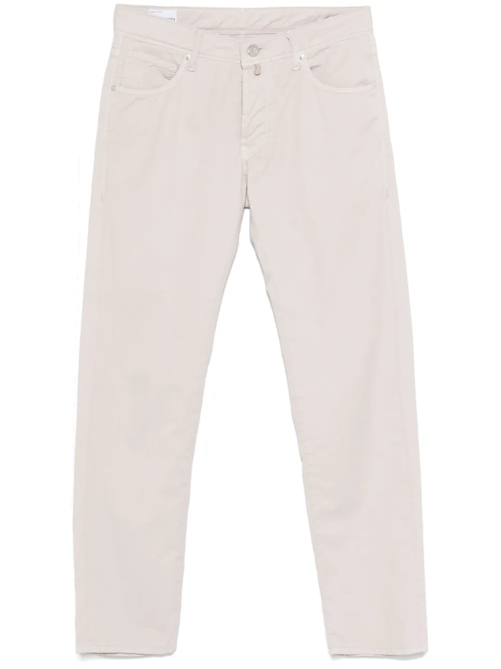 Incotex Gabardine chino Grijs