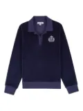 Sporty & Rich NY crest sweatshirt - Blue
