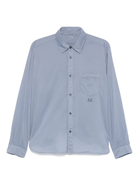 C.P. Company logo-print shirt