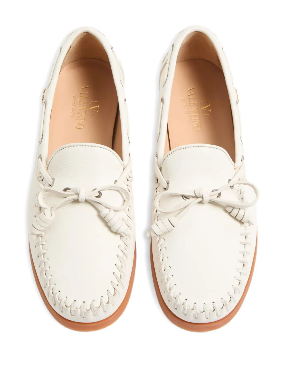 Valentino Garavani Palm Avenue loafers Wit