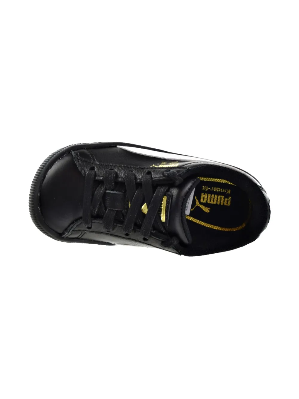 Reebok Kids Clyde Core L leather sneakers Black
