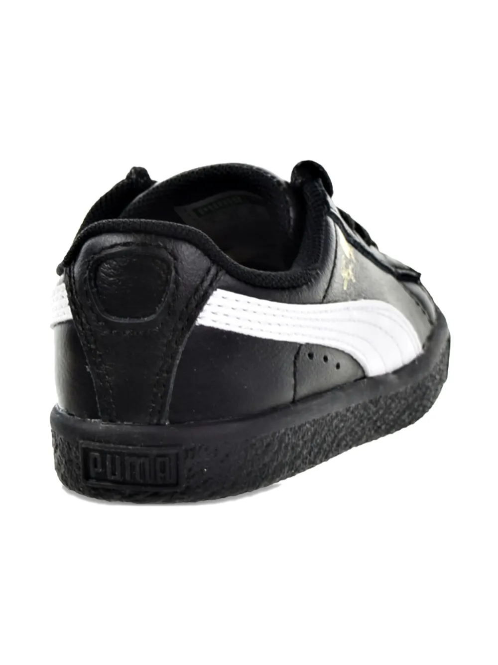 Reebok Kids Clyde Core L leather sneakers Black