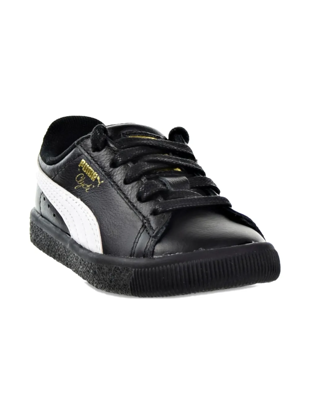Reebok Kids Clyde Core L leather sneakers - Zwart